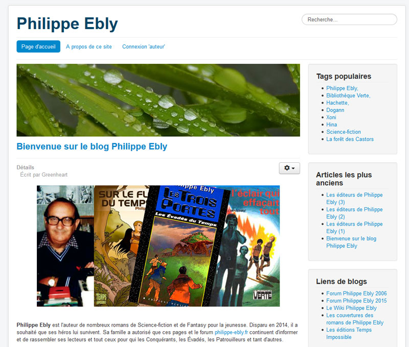 Le blog Philippe Ebly de 2015